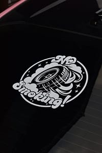 No Smoking Sticker
